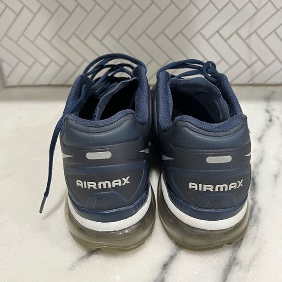 Size 11.5- Nike Air Max 2012 light mid/ metallic silver-pure platinum - Picture 4 of 7